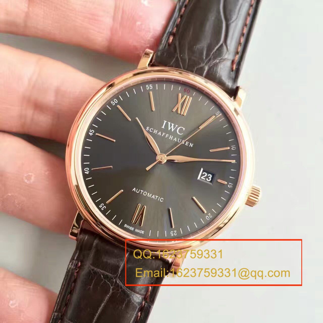 【独家视频测评MK Factory 1:1超A高仿手表】 IWC 柏涛菲诺系列IW356511 wrist watch  / WG054