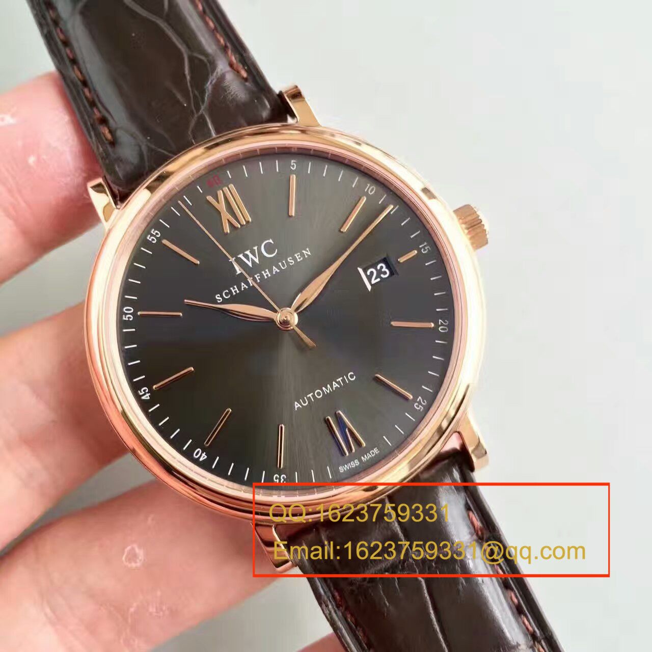 【独家视频测评MK Factory 1:1超A高仿手表】 IWC 柏涛菲诺系列IW356511 wrist watch  / WG054