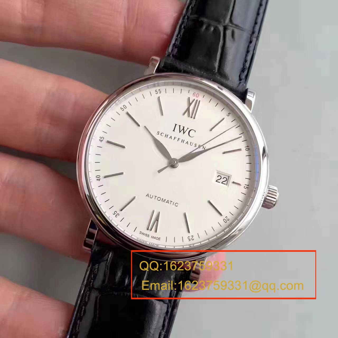 【独家视频测评MK Factory 1:1高仿手表】 IWC 柏涛菲诺系列 IW356501男士 wrist watch  / WGAH058