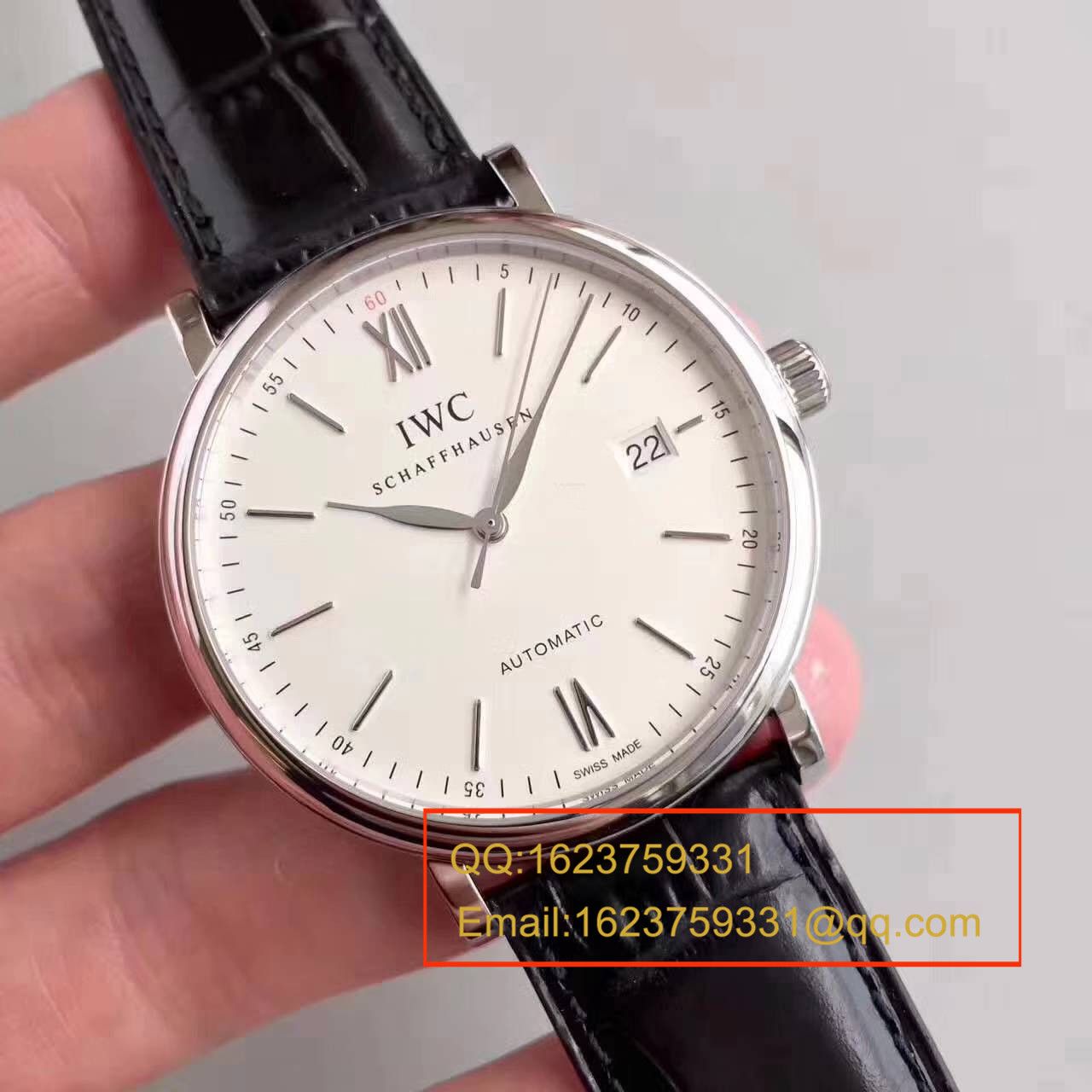 【独家视频测评MK Factory 1:1高仿手表】 IWC 柏涛菲诺系列 IW356501男士 wrist watch  / WGAH058