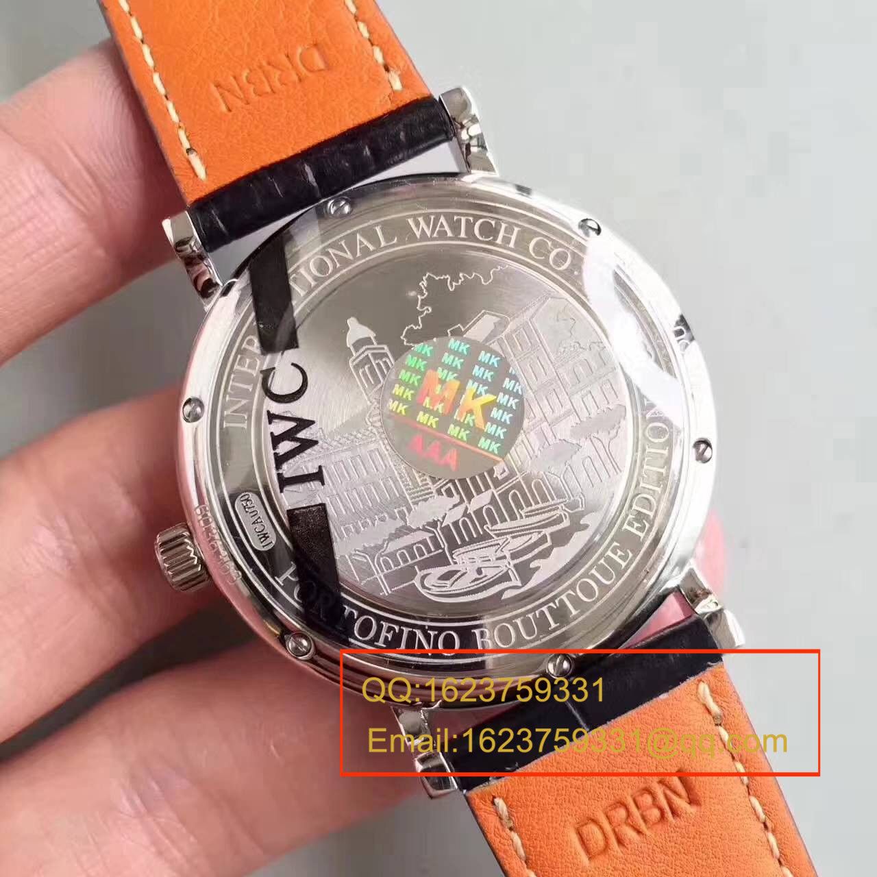【独家视频测评MK Factory 1:1高仿手表】 IWC  IWC 柏涛菲诺系列 大三针 IW356512 男士手表 / WGAH117