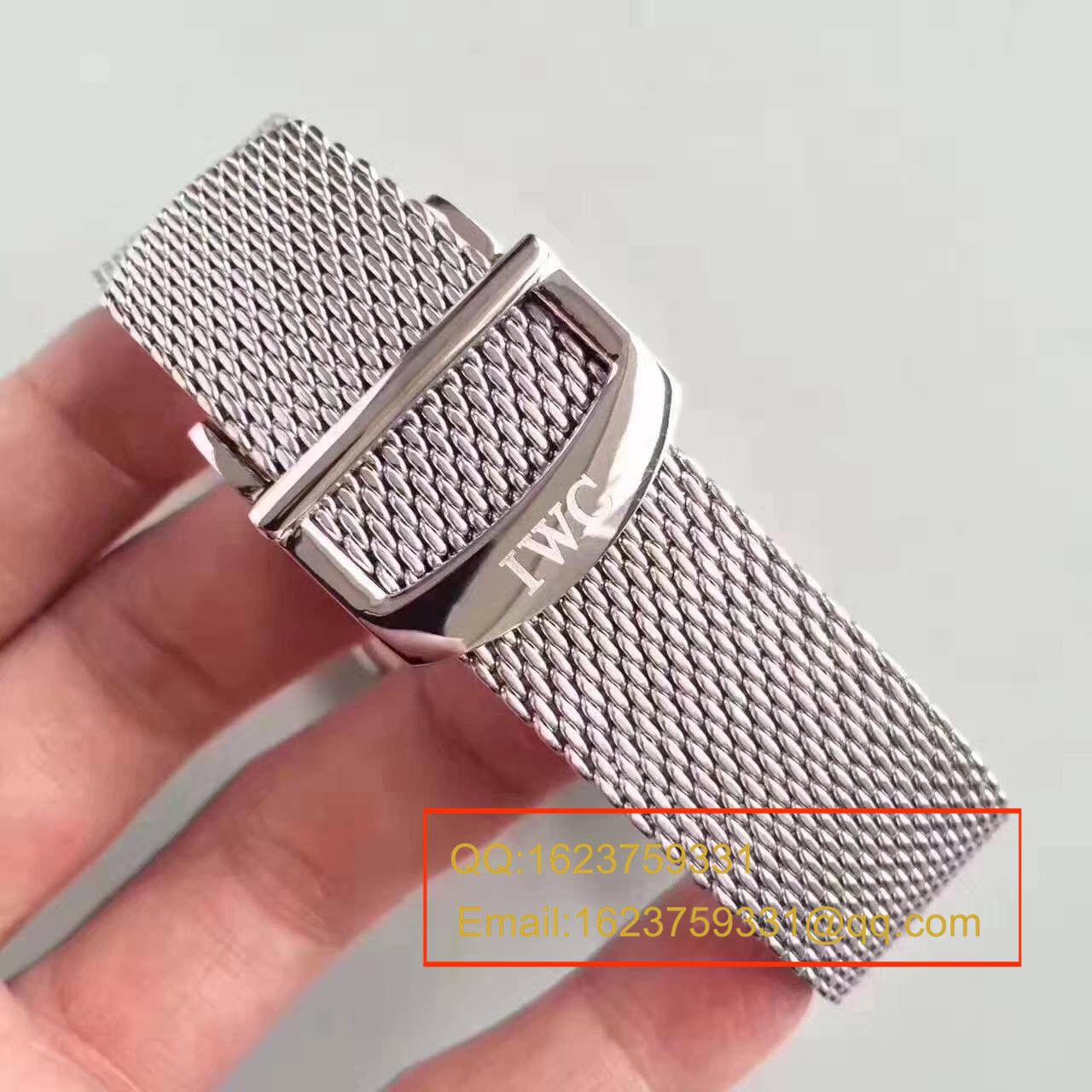 【独家视频测评MK Factory 1:1超A高仿手表】 IWC 柏涛菲诺系列IW356506精钢米兰 watchband   wrist watch  / WG273