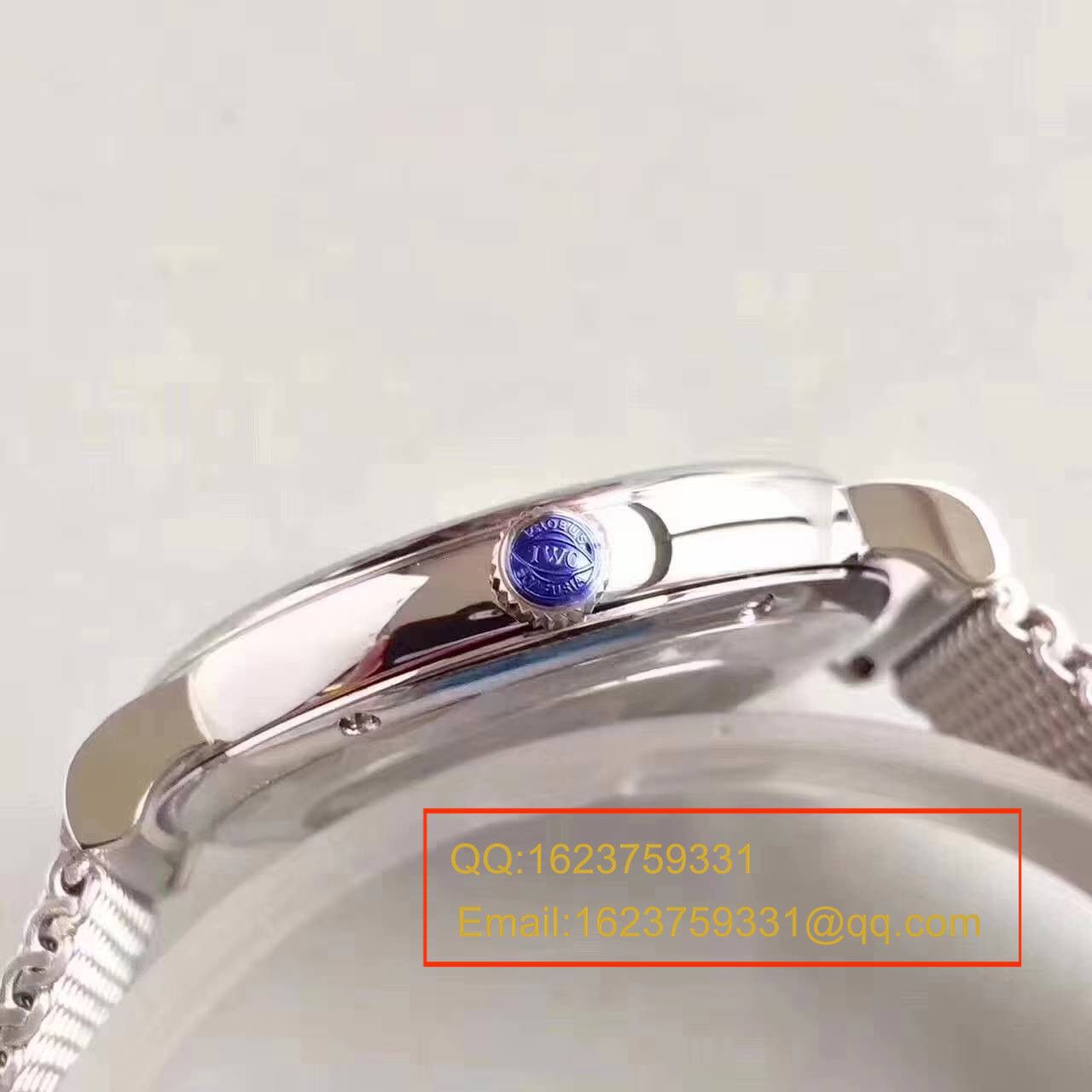 【独家视频测评MK Factory 1:1超A高仿手表】 IWC 柏涛菲诺系列IW356506精钢米兰 watchband   wrist watch  / WG273