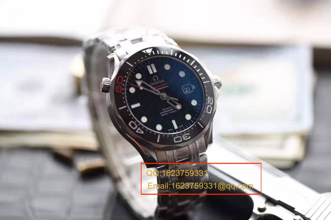 【独家视频测评一比一超A高仿手表】OMEGA Seamaster 300M系列占士邦007特别版212.30.36.20.51.001 wrist watch  / M302