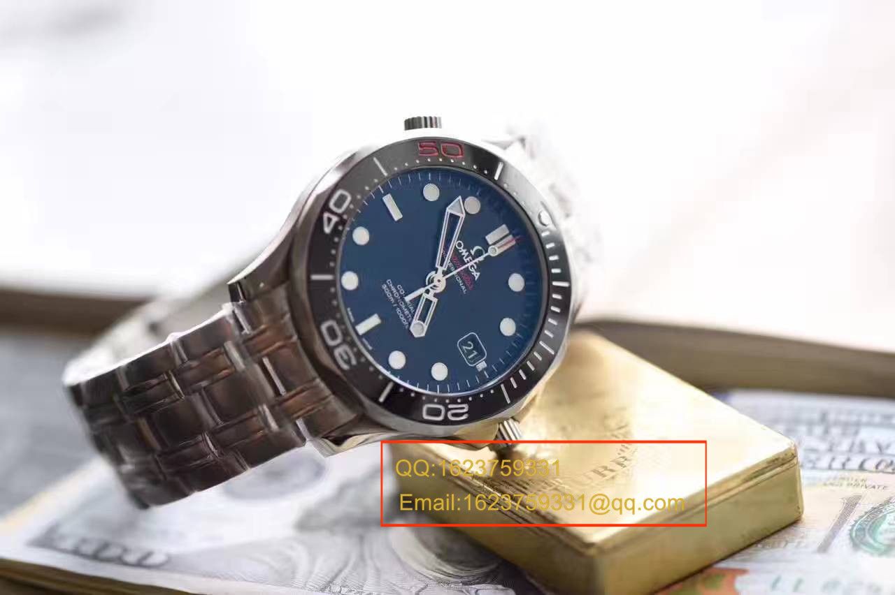 【独家视频测评一比一超A高仿手表】OMEGA Seamaster 300M系列占士邦007特别版212.30.36.20.51.001 wrist watch  / M302