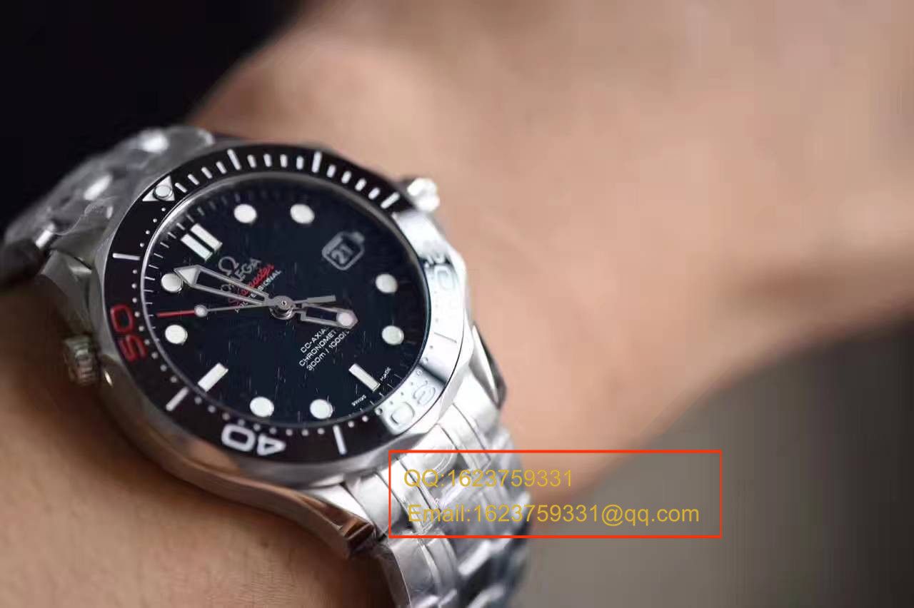 【独家视频测评一比一超A高仿手表】OMEGA Seamaster 300M系列占士邦007特别版212.30.36.20.51.001 wrist watch  / M302