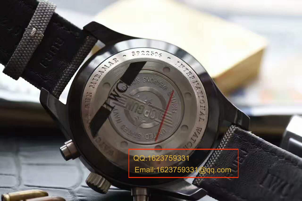 【独家视频测评】V6 Factory 一比一超A精仿手表 IWC  TOP GUN MIRAMAR海军空战部队MIRAMAR  wrist watch 系列IW388002 / WG083