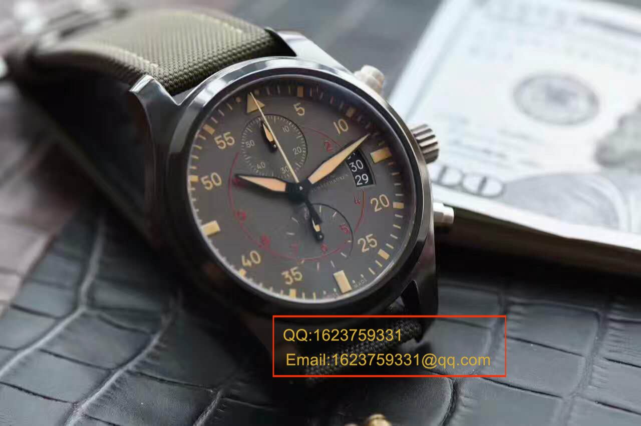 【独家视频测评】V6 Factory 一比一超A精仿手表 IWC  TOP GUN MIRAMAR海军空战部队MIRAMAR  wrist watch 系列IW388002 / WG083