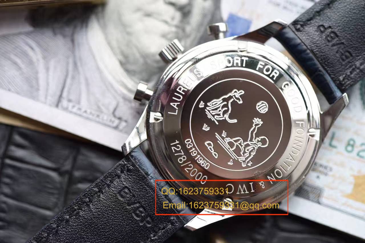 【独家视频测评】【YL Factory 1比1超A高精仿手表】 IWC 葡计劳伦斯特别版最高v7版本IW371432 wrist watch  / WG298