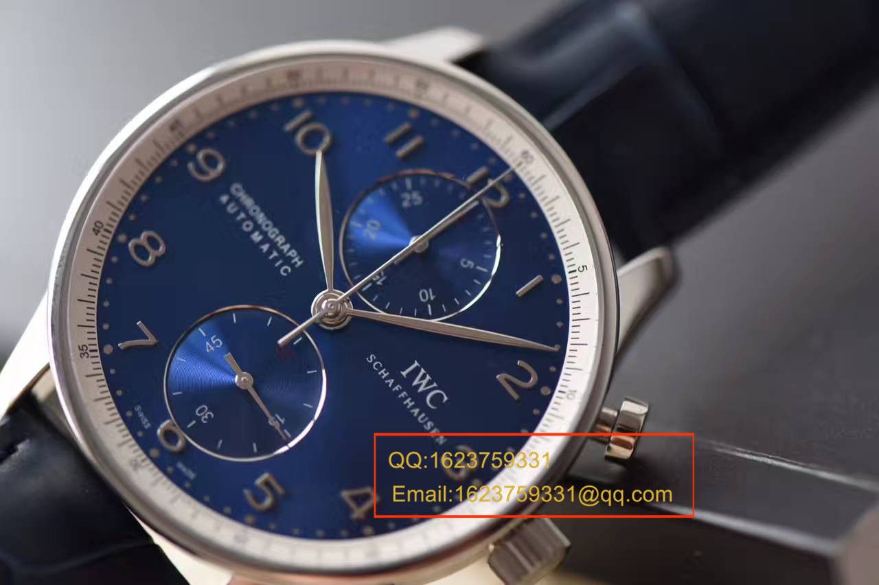 【独家视频测评】【YL Factory 1比1超A高精仿手表】 IWC 葡计劳伦斯特别版最高v7版本IW371432 wrist watch  / WG298