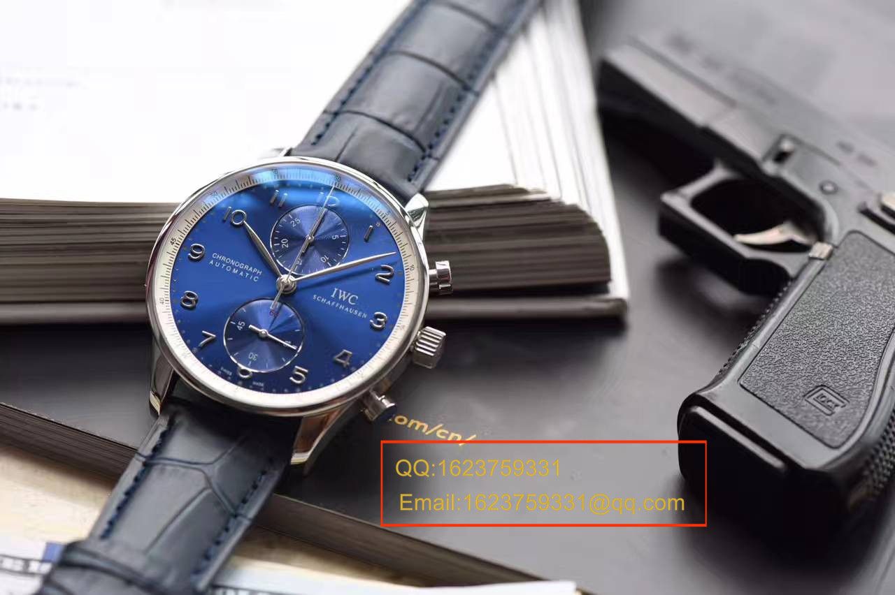 【独家视频测评】【YL Factory 1比1超A高精仿手表】 IWC 葡计劳伦斯特别版最高v7版本IW371432 wrist watch  / WG298