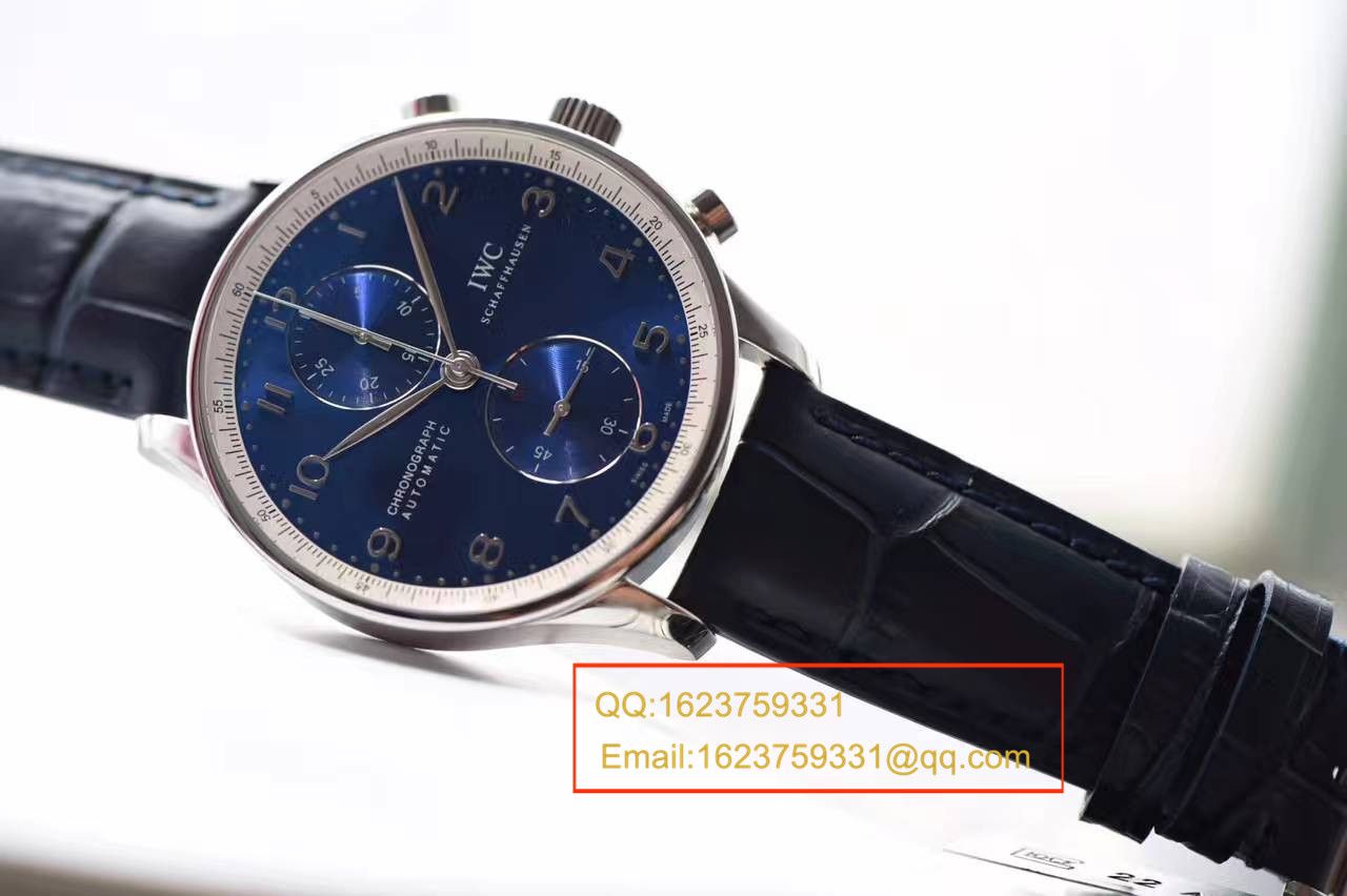 【独家视频测评】【YL Factory 1比1超A高精仿手表】 IWC 葡计劳伦斯特别版最高v7版本IW371432 wrist watch  / WG298