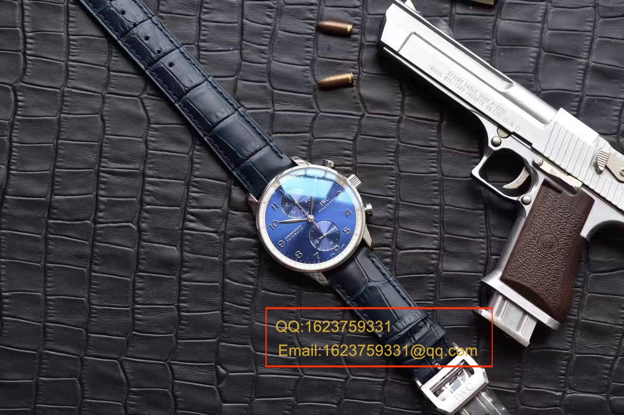 【独家视频测评】【YL Factory 1比1超A高精仿手表】 IWC 葡计劳伦斯特别版最高v7版本IW371432 wrist watch  / WG298