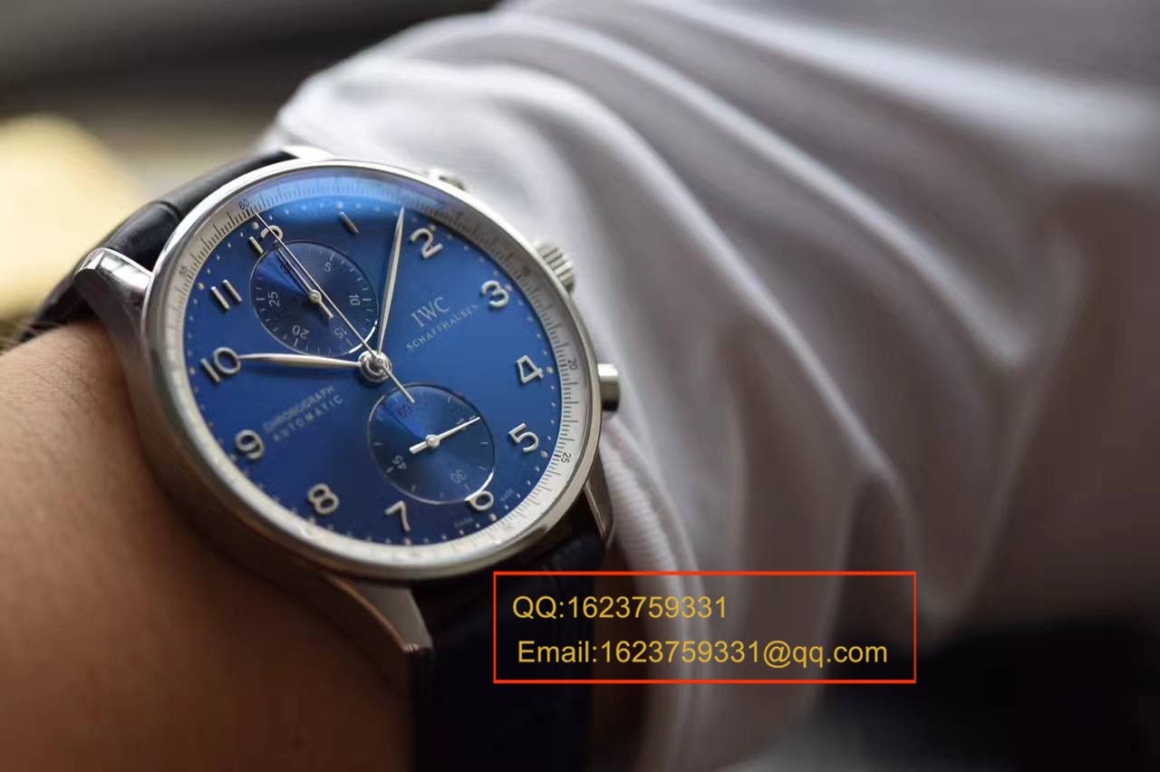 【独家视频测评】【YL Factory 1比1超A高精仿手表】 IWC 葡计劳伦斯特别版最高v7版本IW371432 wrist watch  / WG298
