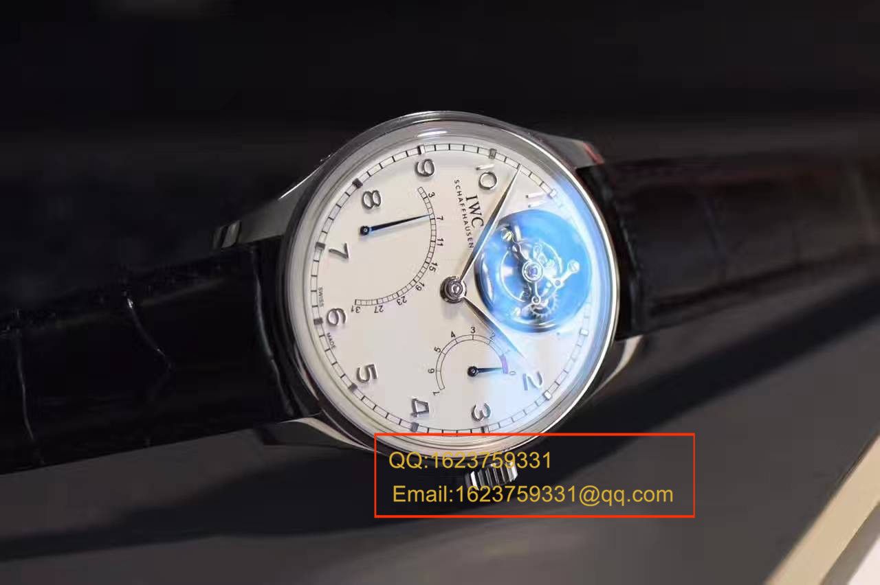 【独家视频测评YL Factory 一比一超A高仿手表】 IWC 葡萄牙 Tourbillon 逆跳 wrist watch 系列IW504601 wrist watch  / WG285