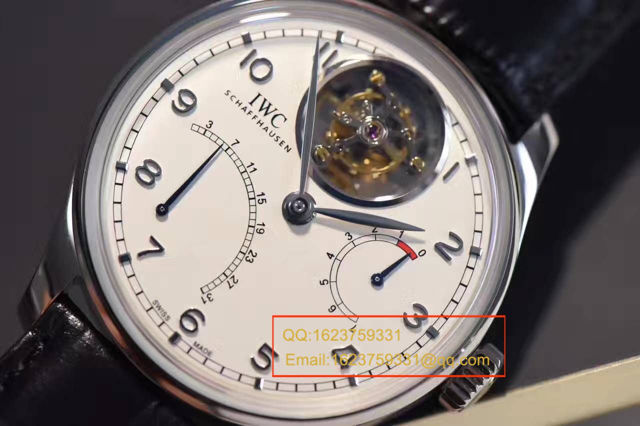 【独家视频测评YL Factory 一比一超A高仿手表】 IWC 葡萄牙 Tourbillon 逆跳 wrist watch 系列IW504601 wrist watch  / WG285