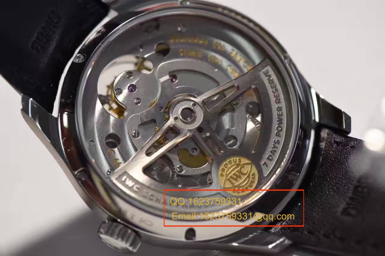 【独家视频测评YL一比一超A高精仿手表】 IWC 葡萄牙系列逆跳 Tourbillon IW504401 wrist watch  / WG104A