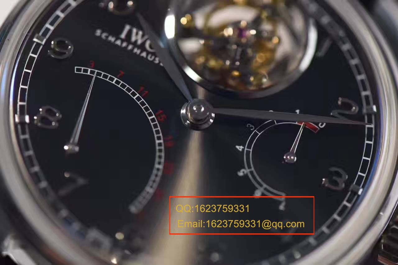 【独家视频测评YL一比一超A高精仿手表】 IWC 葡萄牙系列逆跳 Tourbillon IW504401 wrist watch  / WG104A