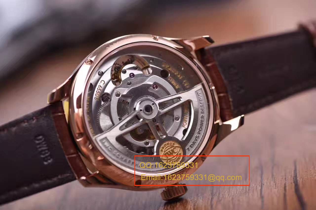【YL Factory 一比一高仿手表】最高品质 IWC 葡萄牙系列IW546301、IW546304九字位真 Tourbillon  wrist watch  / WG287