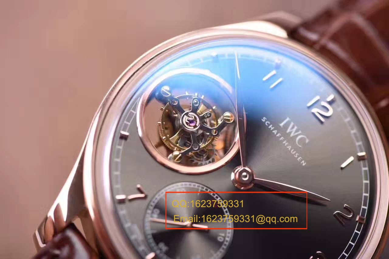【YL Factory 一比一高仿手表】最高品质 IWC 葡萄牙系列IW546301、IW546304九字位真 Tourbillon  wrist watch  / WG287