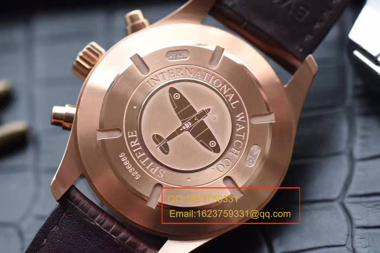 【独家 Video analysis 一比一超A高仿手表】 IWC SPITFIRE CHRONOGRAPH喷火战机计时 wrist watch 系列IW387803 wrist watch  / WG282