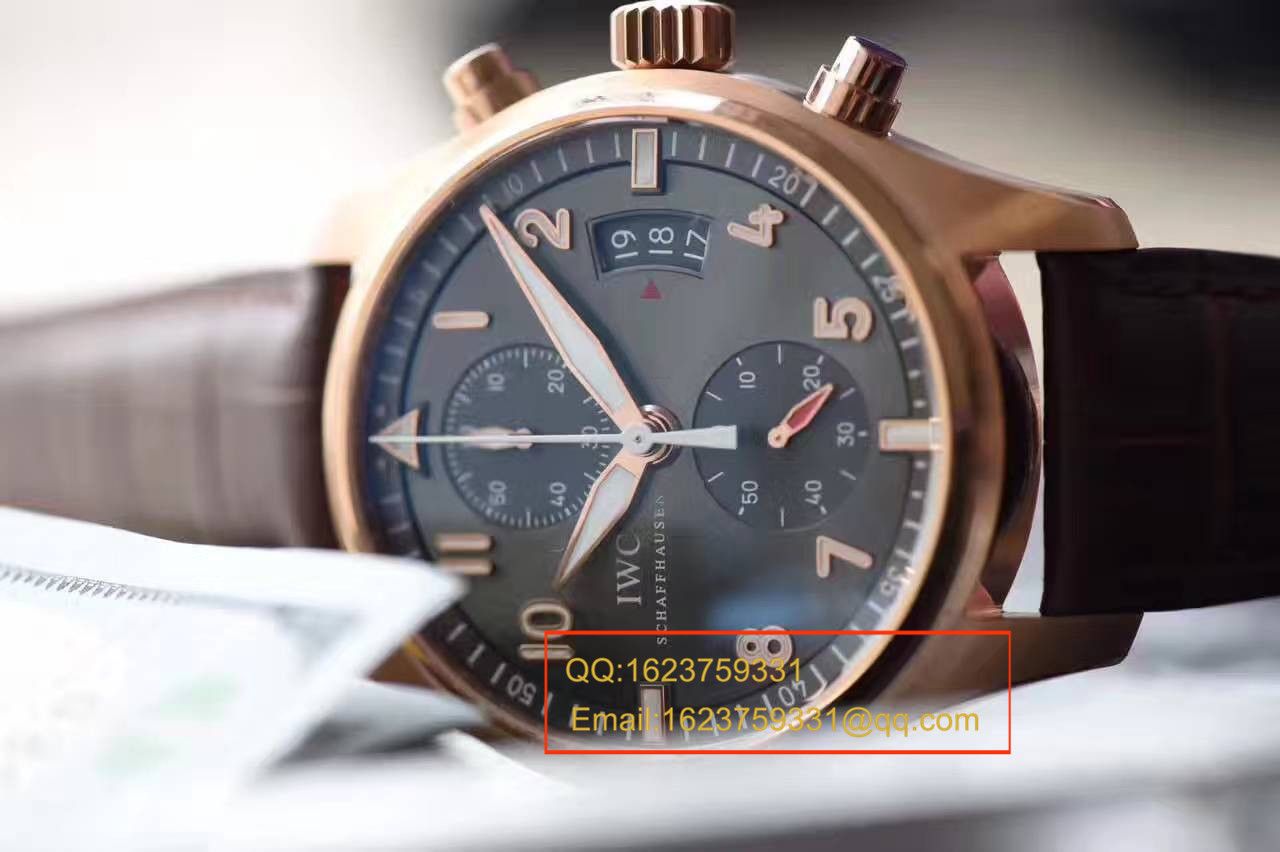 【独家 Video analysis 一比一超A高仿手表】 IWC SPITFIRE CHRONOGRAPH喷火战机计时 wrist watch 系列IW387803 wrist watch  / WG282