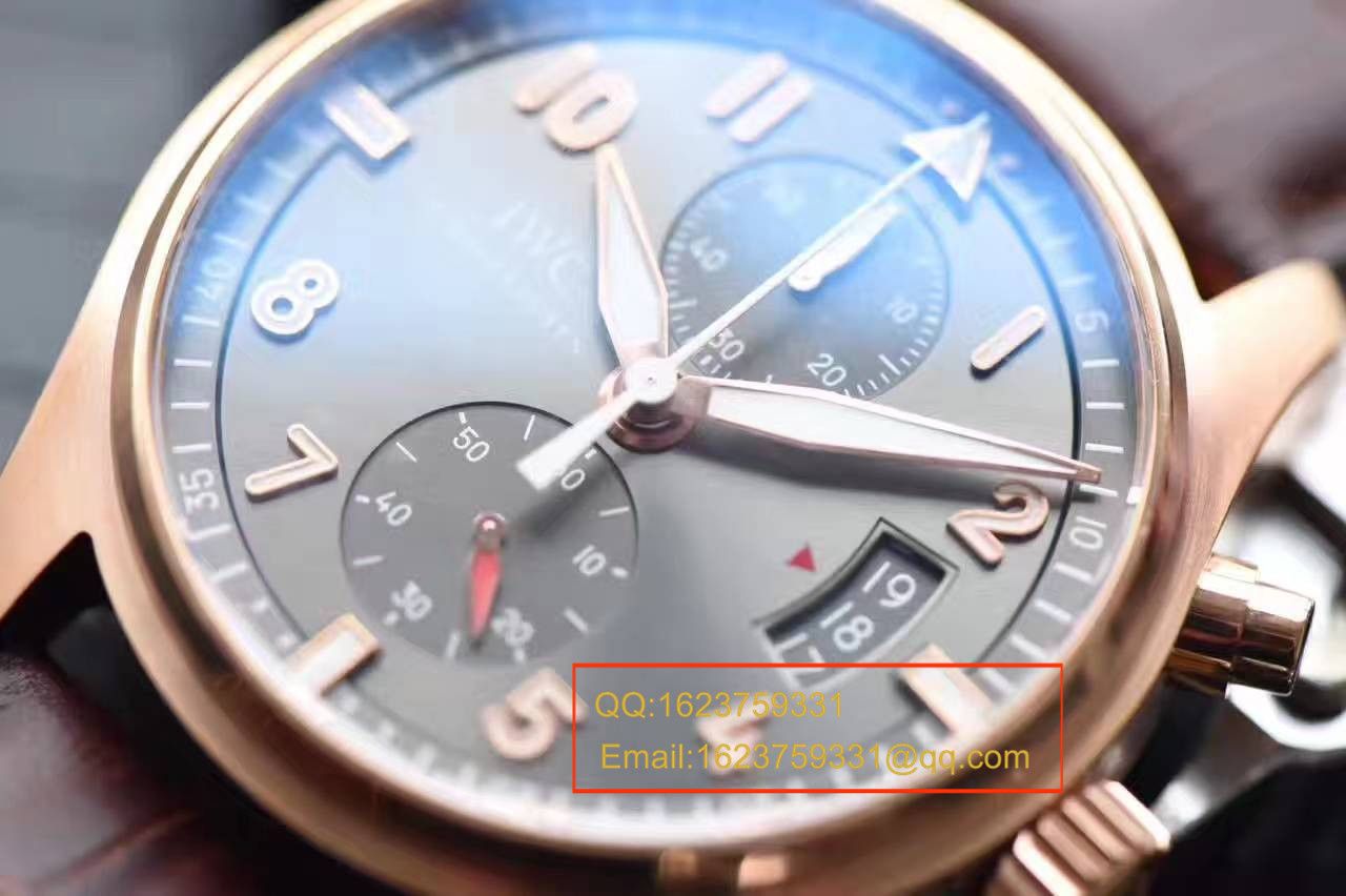 【独家 Video analysis 一比一超A高仿手表】 IWC SPITFIRE CHRONOGRAPH喷火战机计时 wrist watch 系列IW387803 wrist watch  / WG282