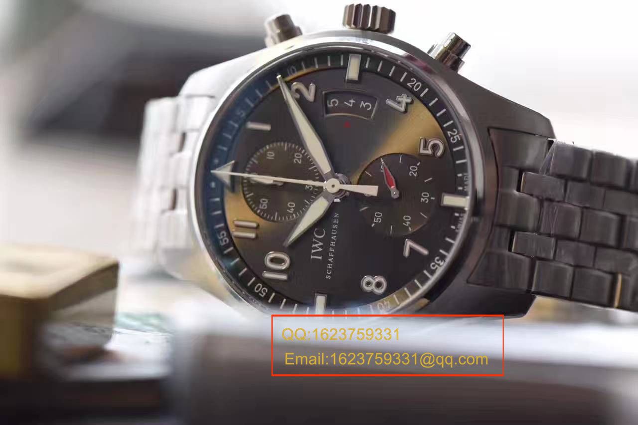 【独家视频测评V6 Factory 一比一超A高仿手表】 IWC 飞行员喷火战机计时 wrist watch 系列 IW387804 wrist watch  / WG216