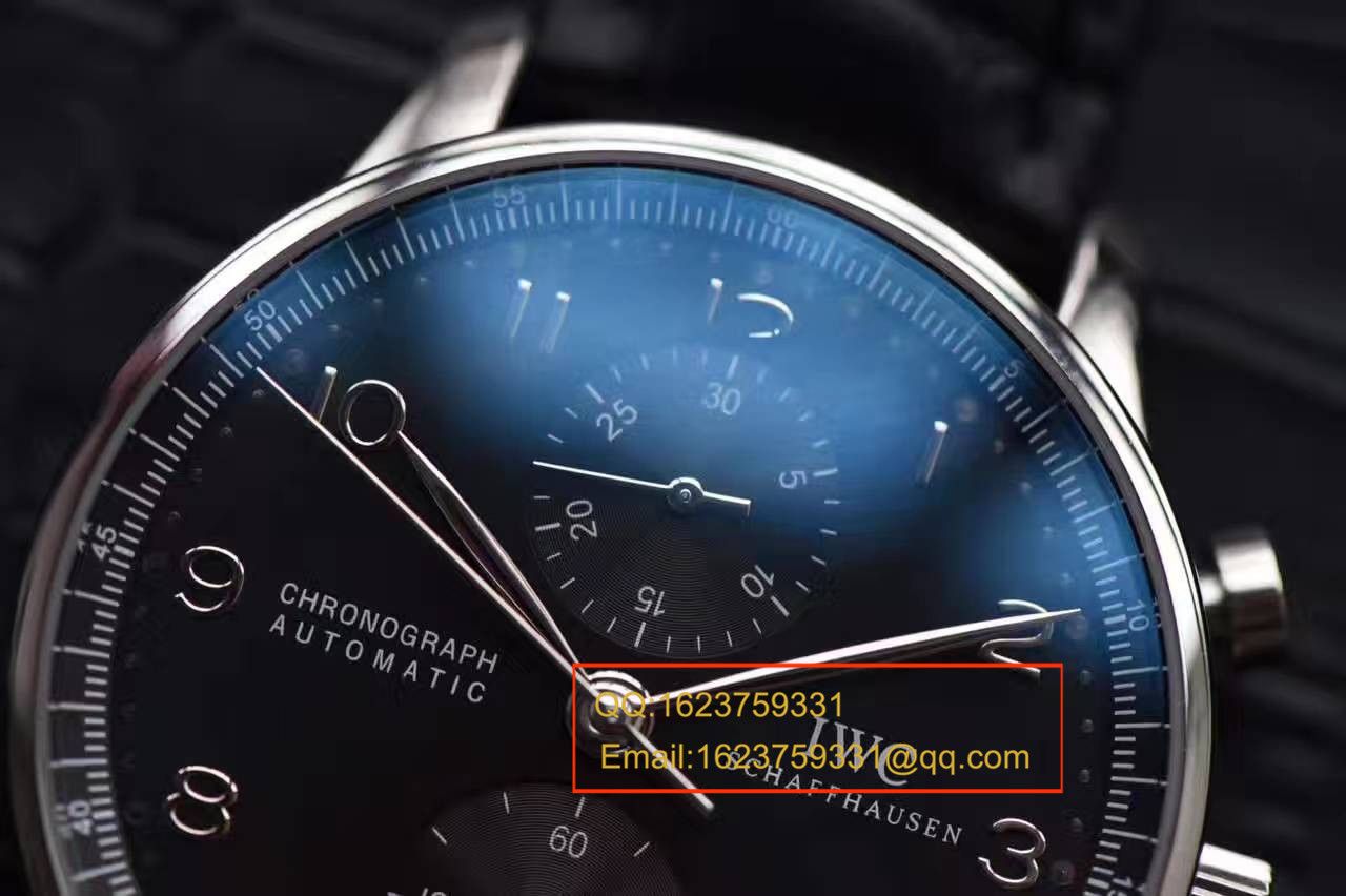 【独家视频测评YL一比一超A高仿手表】 IWC 葡萄牙CHRONOGRAPH计时系列IW371447 wrist watch  / WGBA279