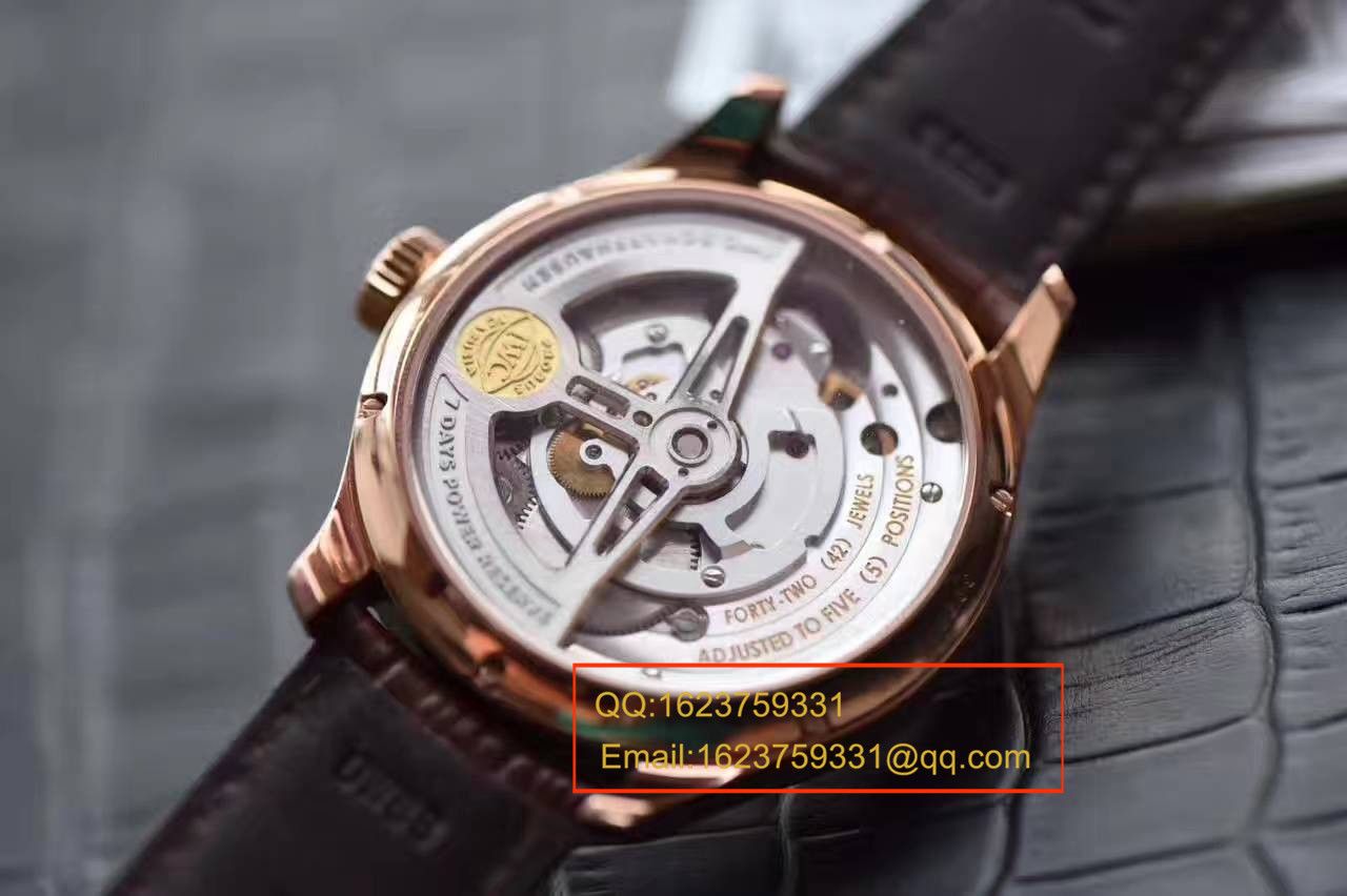 【YL Factory 一比一超A高仿手表】 IWC 葡萄牙系列IW504402自动 Tourbillon 逆跳 wrist watch  / WG069