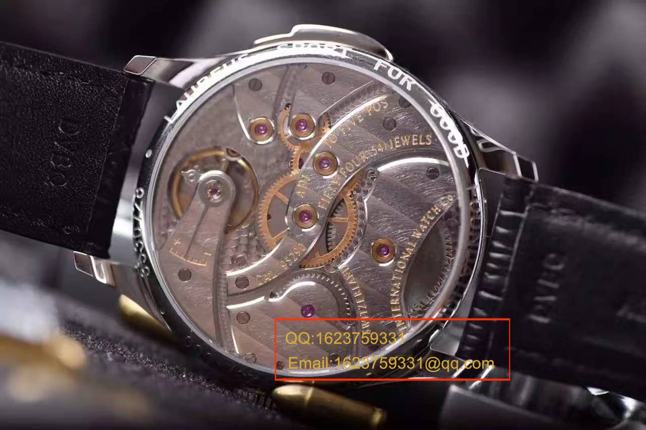 【独家视频测评YL Factory 1:1复刻高仿手表】 IWC 葡萄牙系列IW524204《 IWC 三问》 wrist watch  / WG271