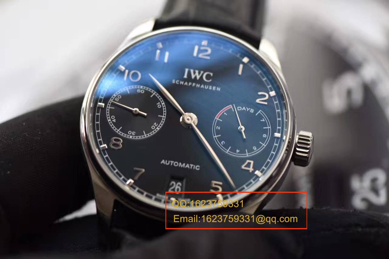【独家视频测评ZF Factory 一比一超A高仿手表】 IWC 葡七V5最高版本《 IWC 七日链》IW500703男表 / WG223A