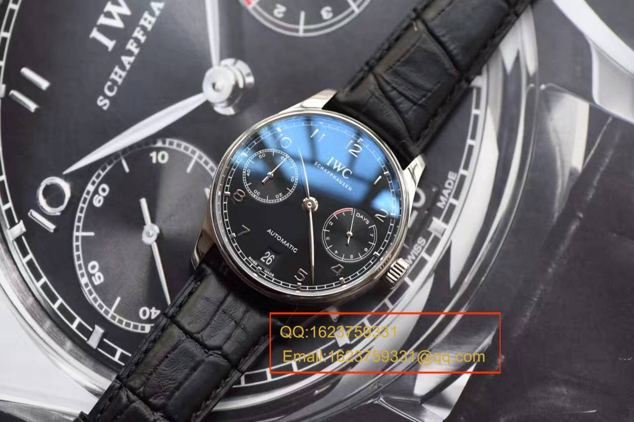 【独家视频测评ZF Factory 一比一超A高仿手表】 IWC 葡七V5最高版本《 IWC 七日链》IW500703男表 / WG223A