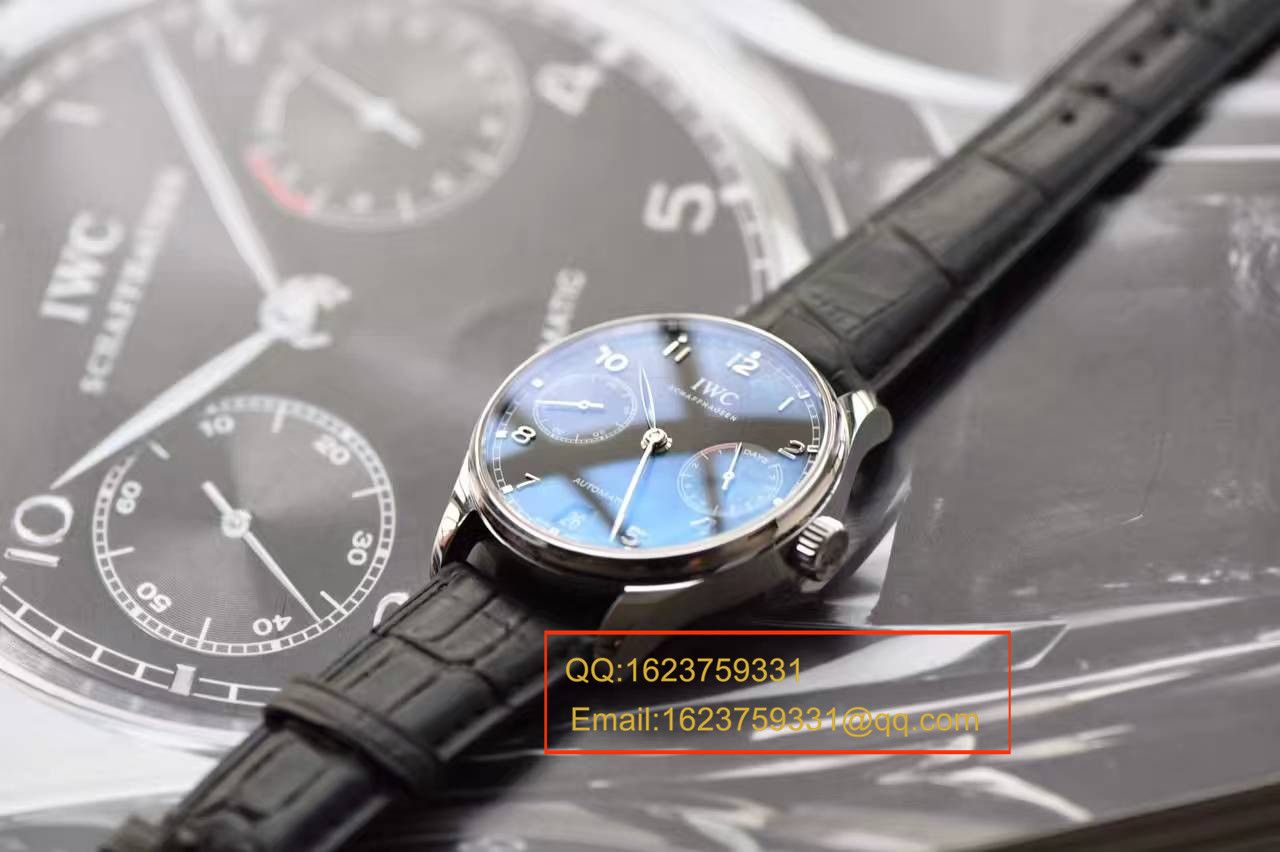 【独家视频测评ZF Factory 一比一超A高仿手表】 IWC 葡七V5最高版本《 IWC 七日链》IW500703男表 / WG223A