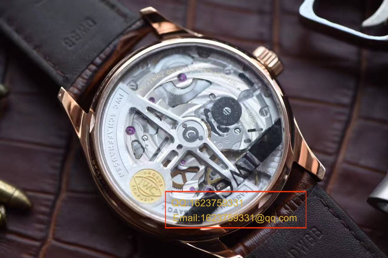 【独家 Video analysis 】【ZF Factory  top 一比一复刻手表】 IWC 葡萄牙计时系列IW500701 wrist watch （ IWC 七日链） / WG230