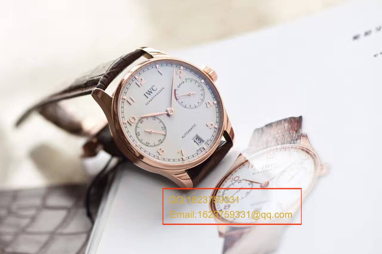 【独家 Video analysis 】【ZF Factory  top 一比一复刻手表】 IWC 葡萄牙计时系列IW500701 wrist watch （ IWC 七日链） / WG230
