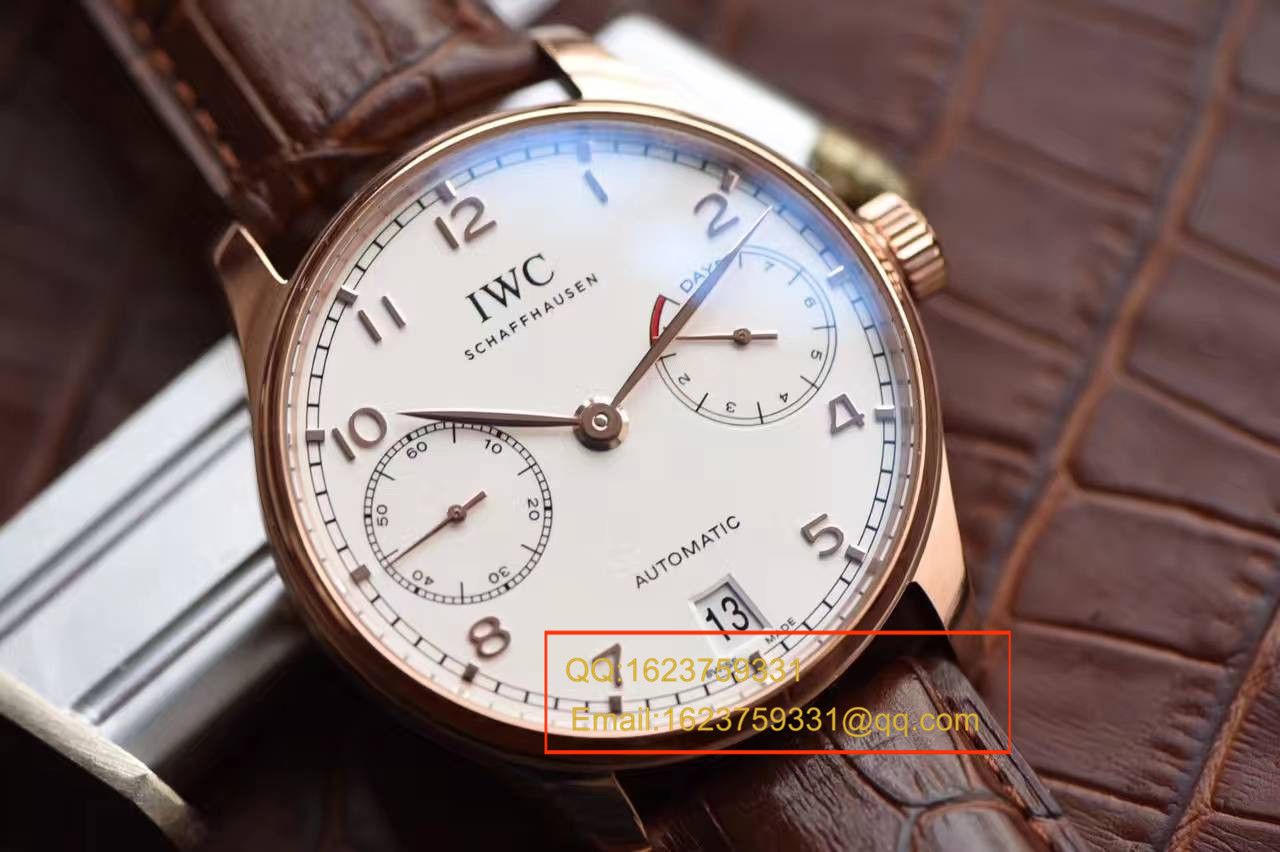 【独家 Video analysis 】【ZF Factory  top 一比一复刻手表】 IWC 葡萄牙计时系列IW500701 wrist watch （ IWC 七日链） / WG230
