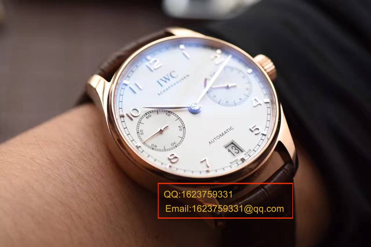 【独家 Video analysis 】【ZF Factory  top 一比一复刻手表】 IWC 葡萄牙计时系列IW500701 wrist watch （ IWC 七日链） / WG230