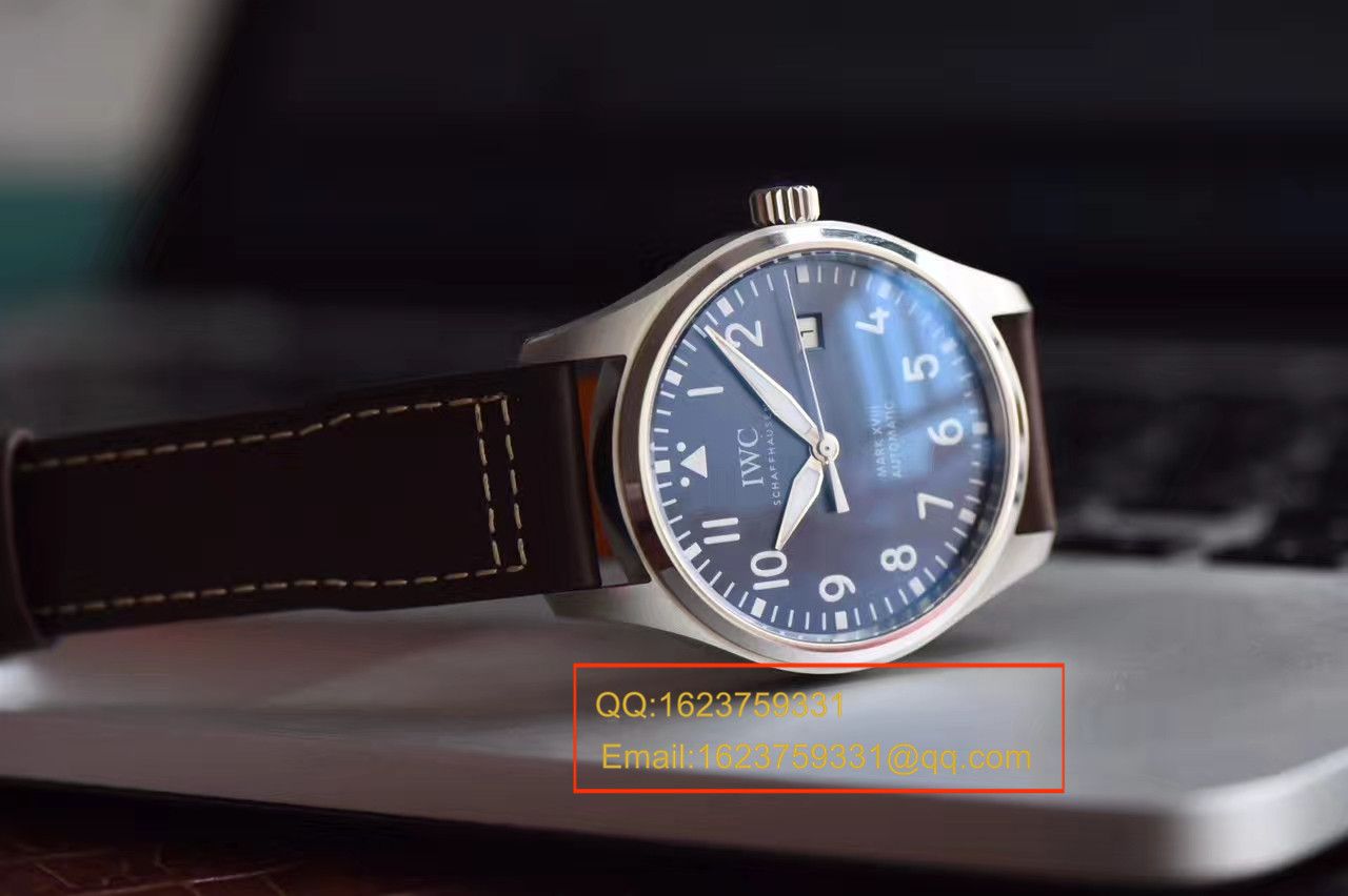 【独家视频测评】【MK Factory 1:1高精仿手表】 IWC  MARK XVII 飞行员 wrist watch “蓝面小王子”特别版系列IW327004 wrist watch  / WG243A