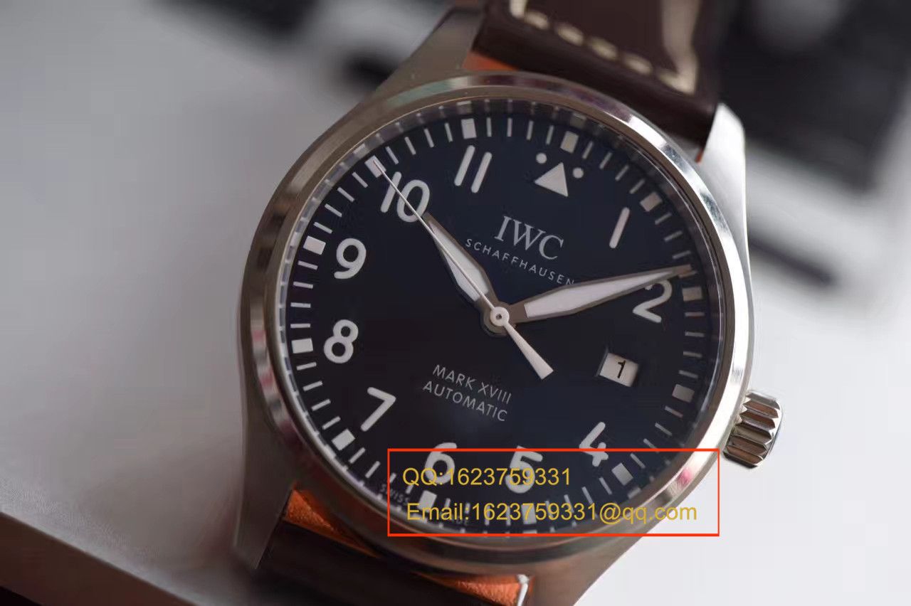 【独家视频测评】【MK Factory 1:1高精仿手表】 IWC  MARK XVII 飞行员 wrist watch “蓝面小王子”特别版系列IW327004 wrist watch  / WG243A