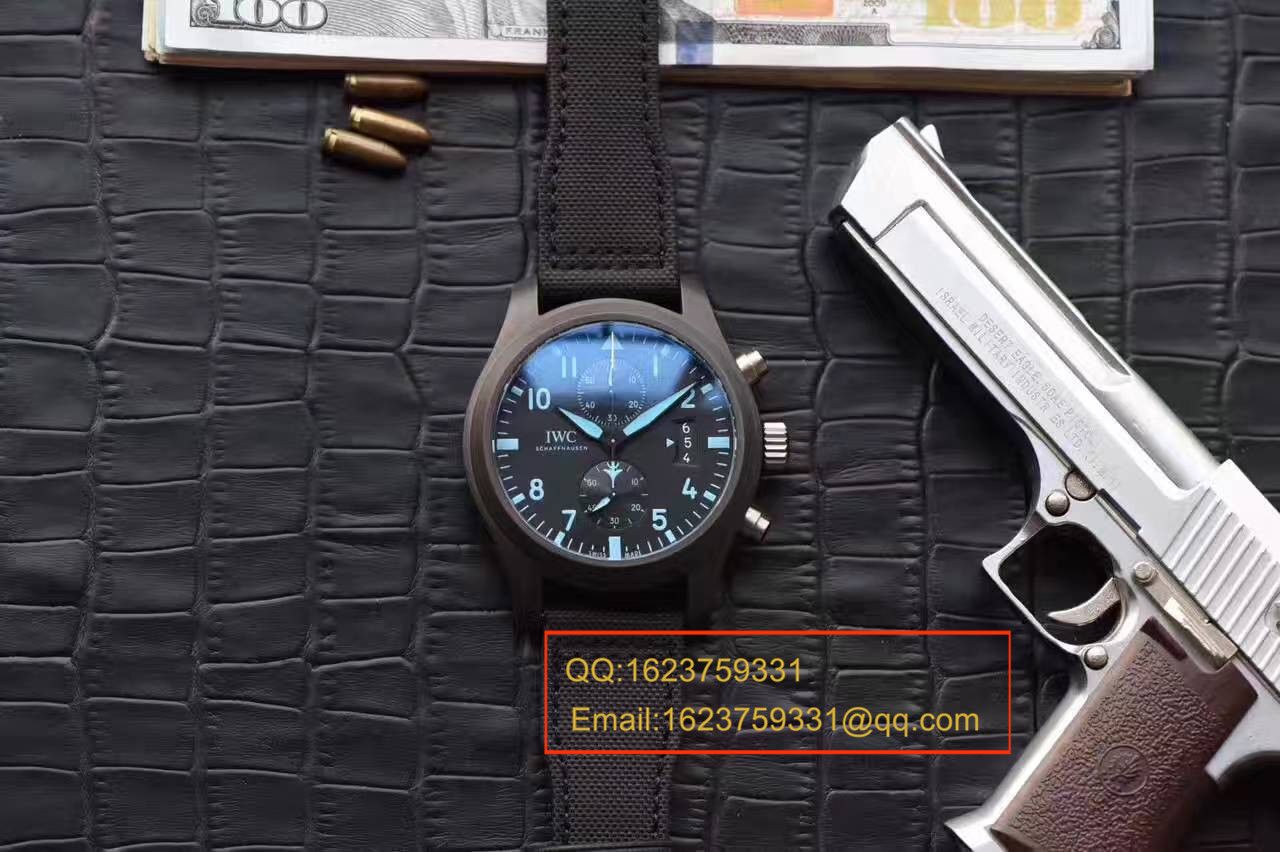 【独家视频测评1:1超A高仿手表】 IWC TOP GUN海军空战部队MIRAMAR wrist watch IW388003 Composite 飞计 / WG23201