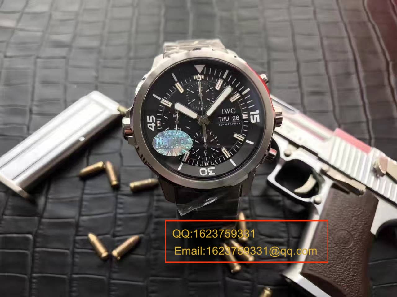 【独家视频测评一比一超A高仿手表】 IWC 海洋时计CHRONOGRAPH计时系列 IW376804 wrist watch  / WG16501