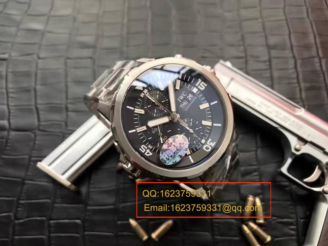 【独家视频测评一比一超A高仿手表】 IWC 海洋时计CHRONOGRAPH计时系列 IW376804 wrist watch  / WG16501
