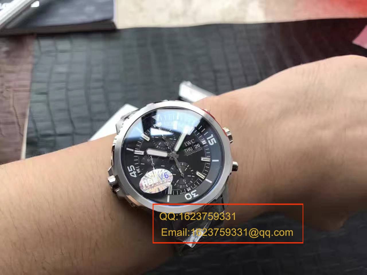 【独家视频测评一比一超A高仿手表】 IWC 海洋时计CHRONOGRAPH计时系列 IW376804 wrist watch  / WG16501