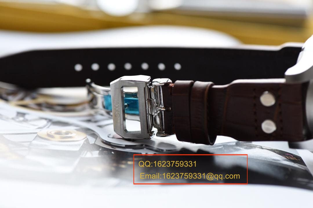 【独家视频测评】【KW Factory 1:1高仿手表】 IWC 飞行员IW500301涡轮大飞男士机械手表 / WAG110