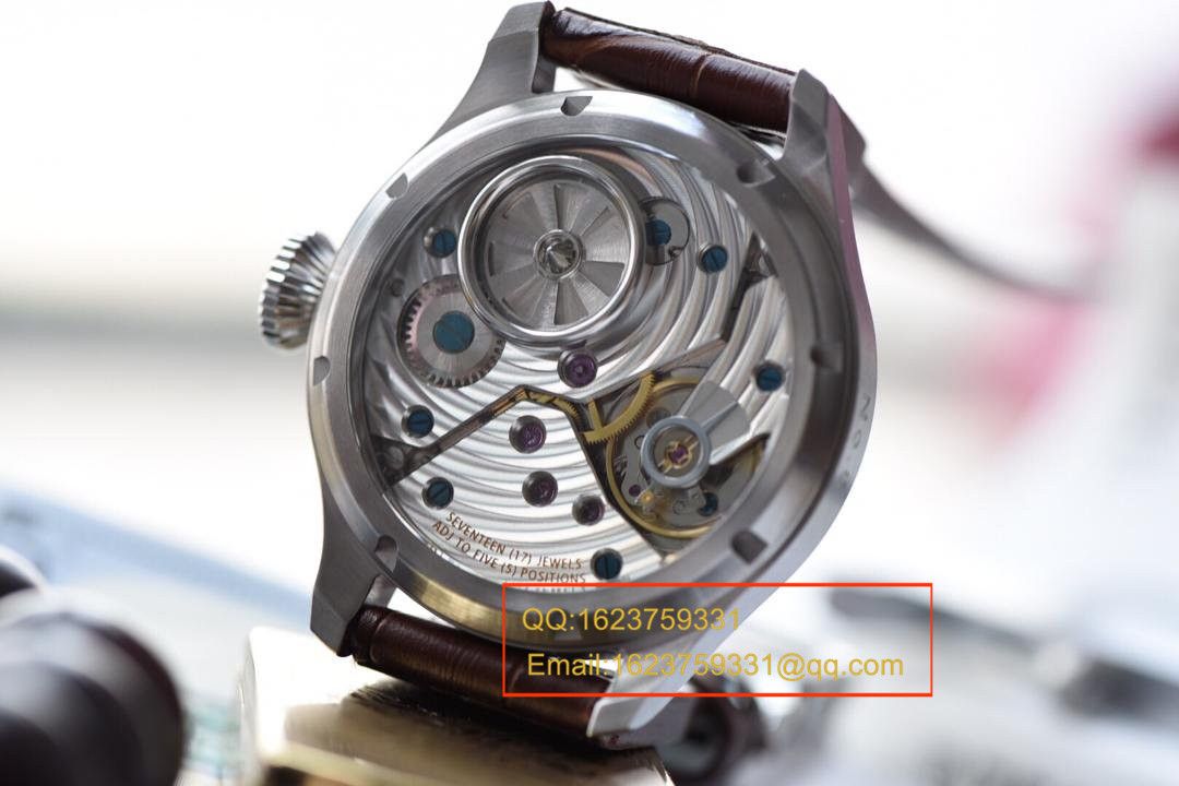 【独家视频测评】【KW Factory 1:1高仿手表】 IWC 飞行员IW500301涡轮大飞男士机械手表 / WAG110