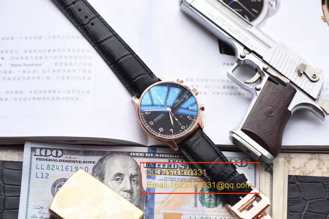 【YL Factory V7版本一比一超A高仿手表】 IWC IWC葡萄牙计时系列IW371415 wrist watch  / WG303