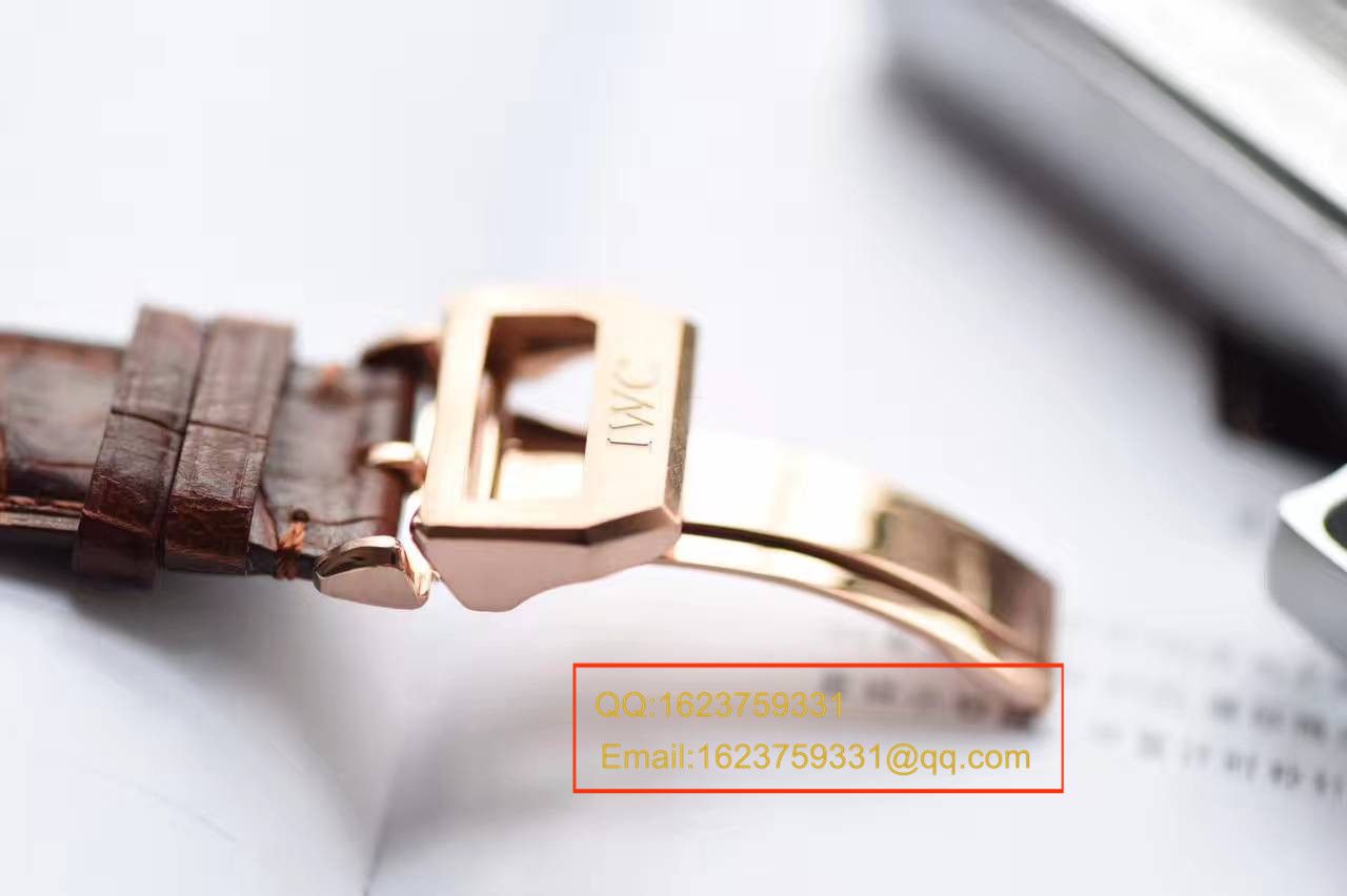 【独家视频测评YL Factory V7版本一比一超A精仿手表】 IWC 葡萄牙计时系列IW371480 wrist watch  / WG302