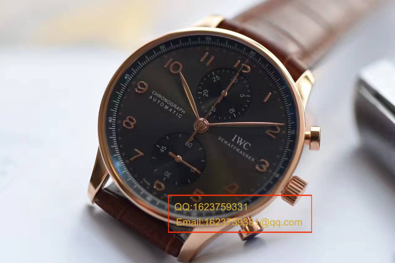 【独家视频测评YL Factory V7版本葡计一比一超A高仿手表】 IWC 葡萄牙系列IW371482 wrist watch  / WG301
