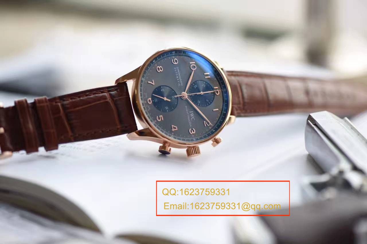 【独家视频测评YL Factory V7版本葡计一比一超A高仿手表】 IWC 葡萄牙系列IW371482 wrist watch  / WG301
